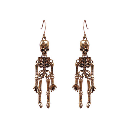 Skeleton Alloy Earrings