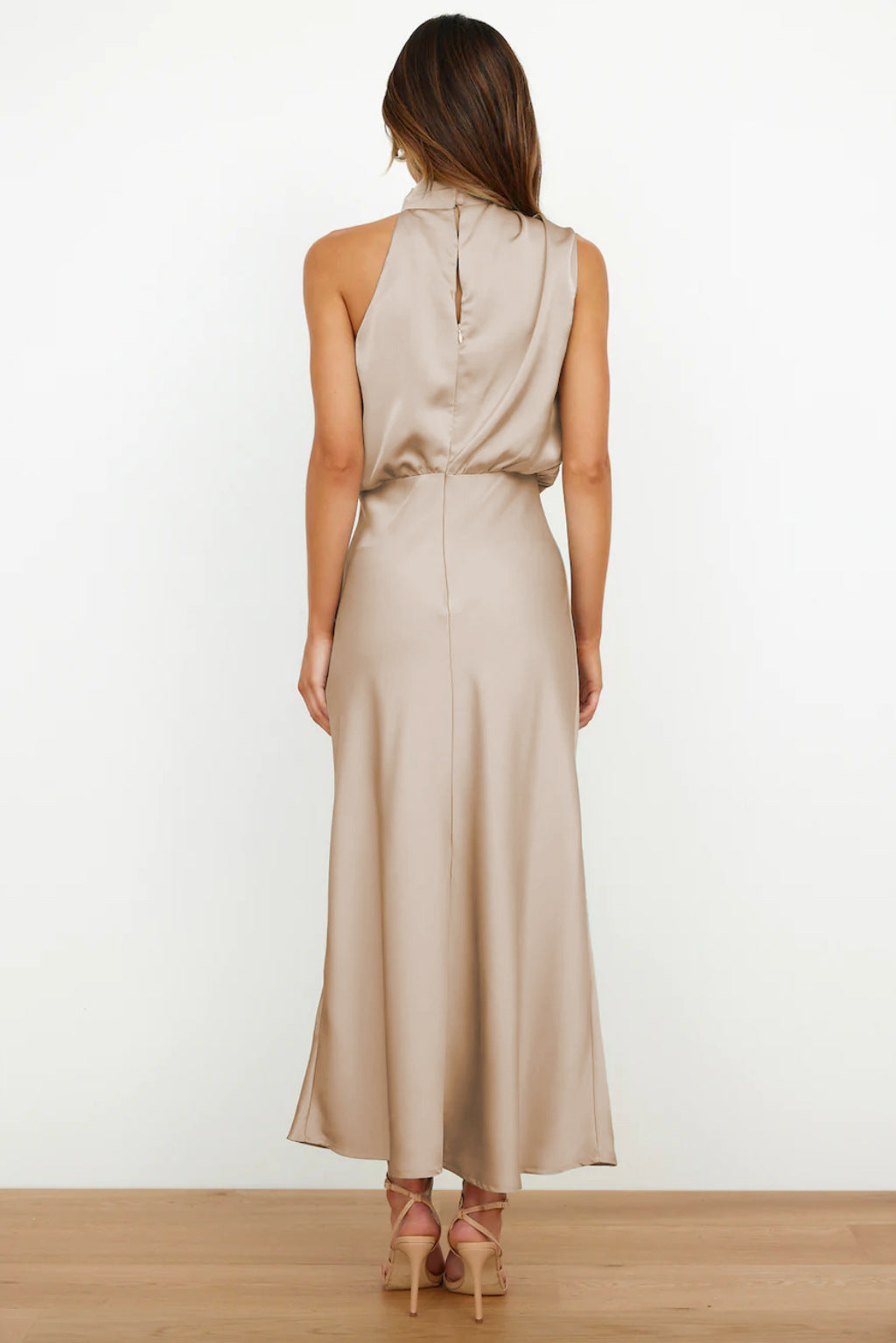 Diane - Satin Maxi Dress