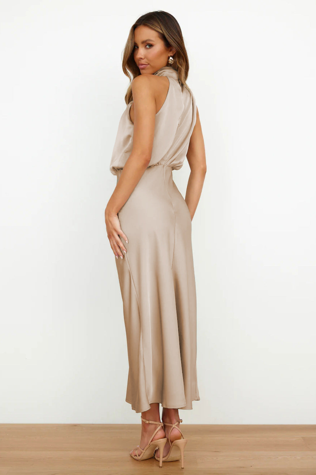 Diane - Satin Maxi Dress