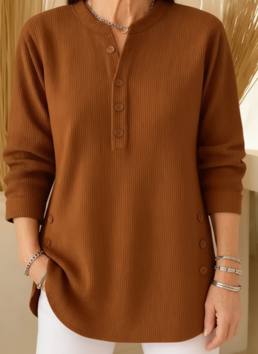 Élise™ – Solid Knit Sweater