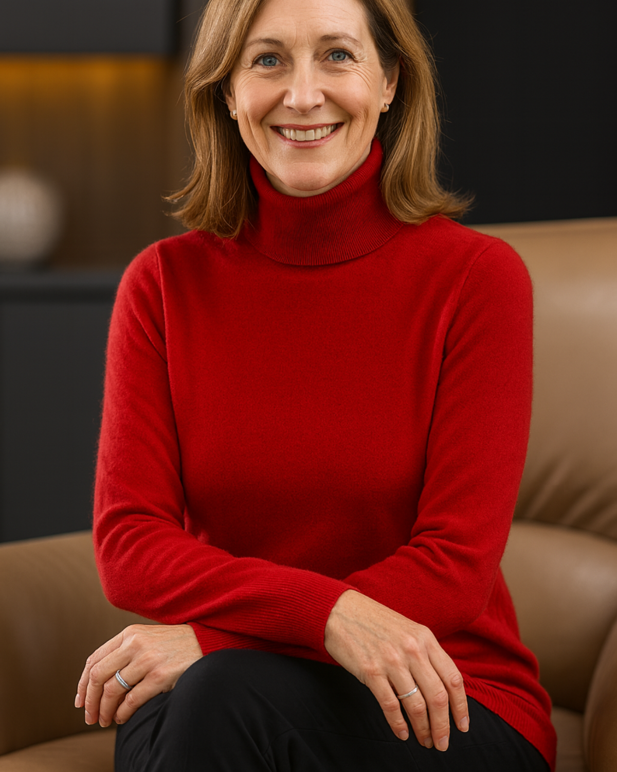 Amara | Cashmere Turtleneck Sweater