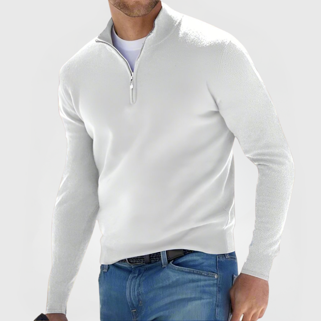 Renzino | Stylish Zip-Up Sweater