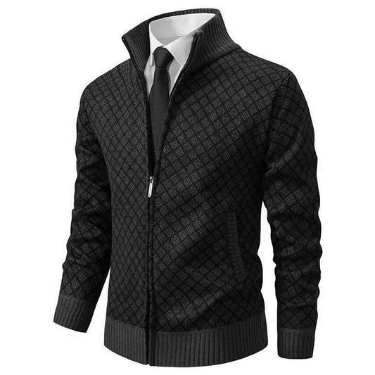 Ashford & Co. | Men’s Premium Soft-Touch Zip-Up Sweater