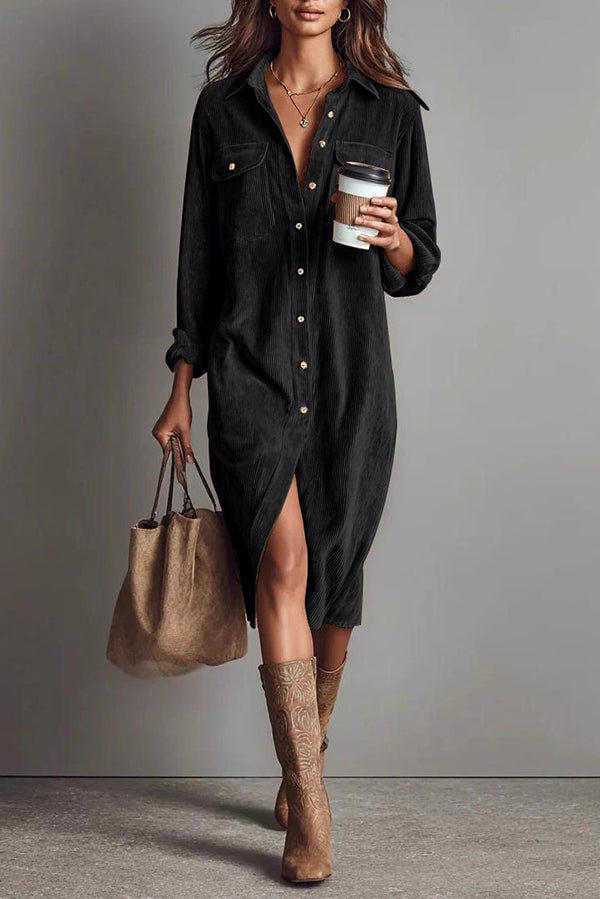 Élodie - Double Chest Pocket Dress