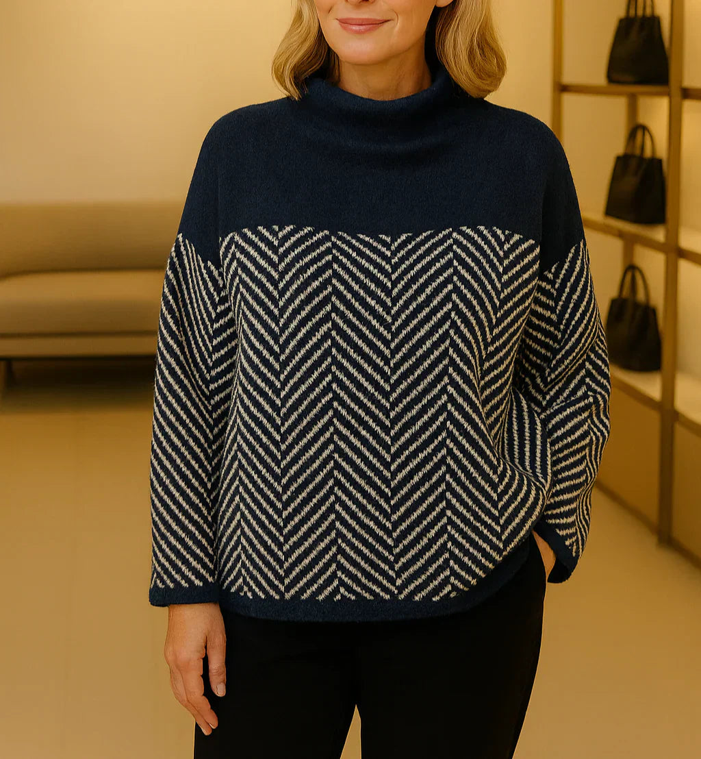 June | Cotton Turtleneck Sweater