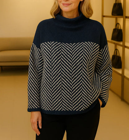 June | Cotton Turtleneck Sweater