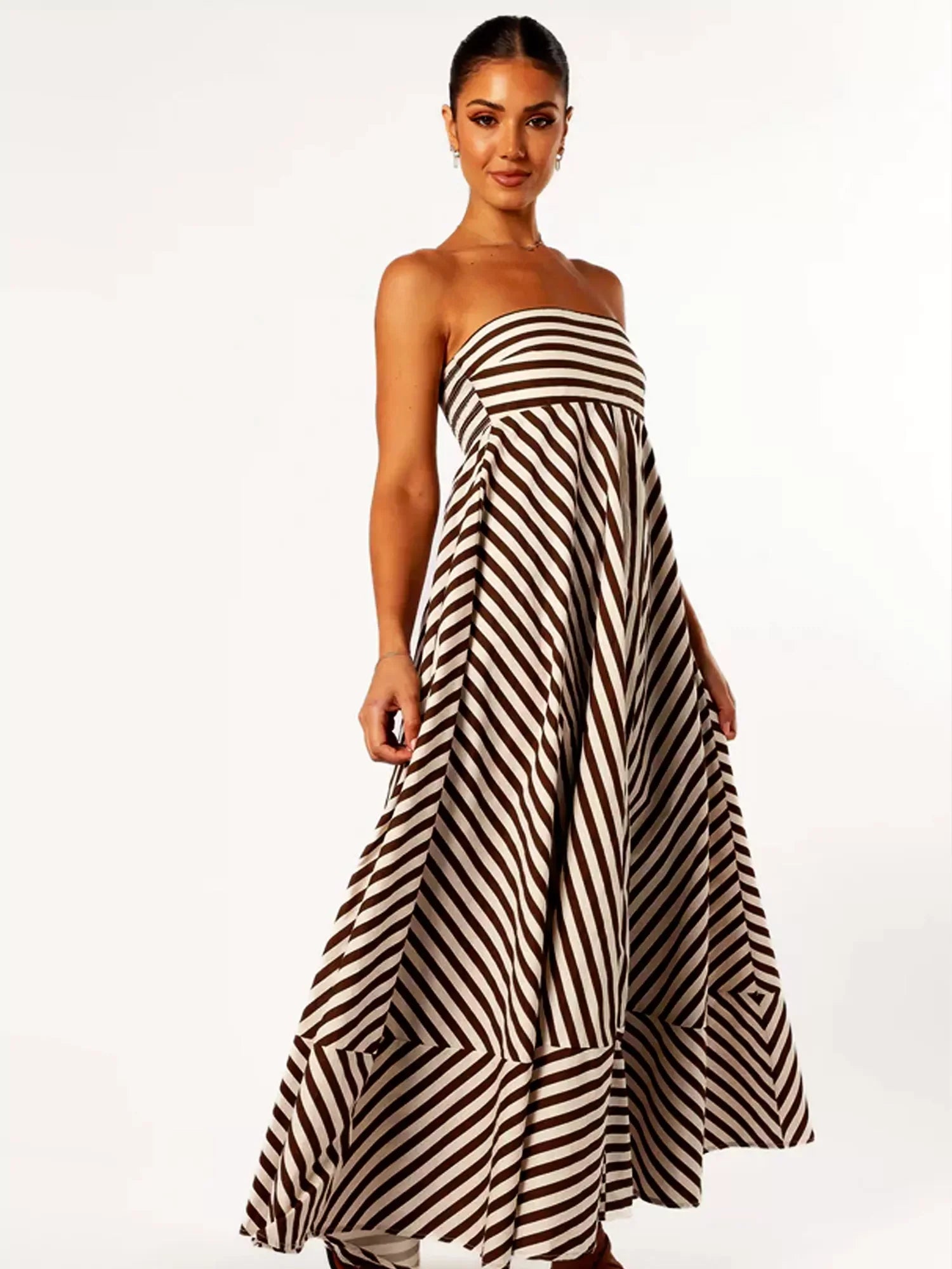 Claire - Strapless Maxi Dress