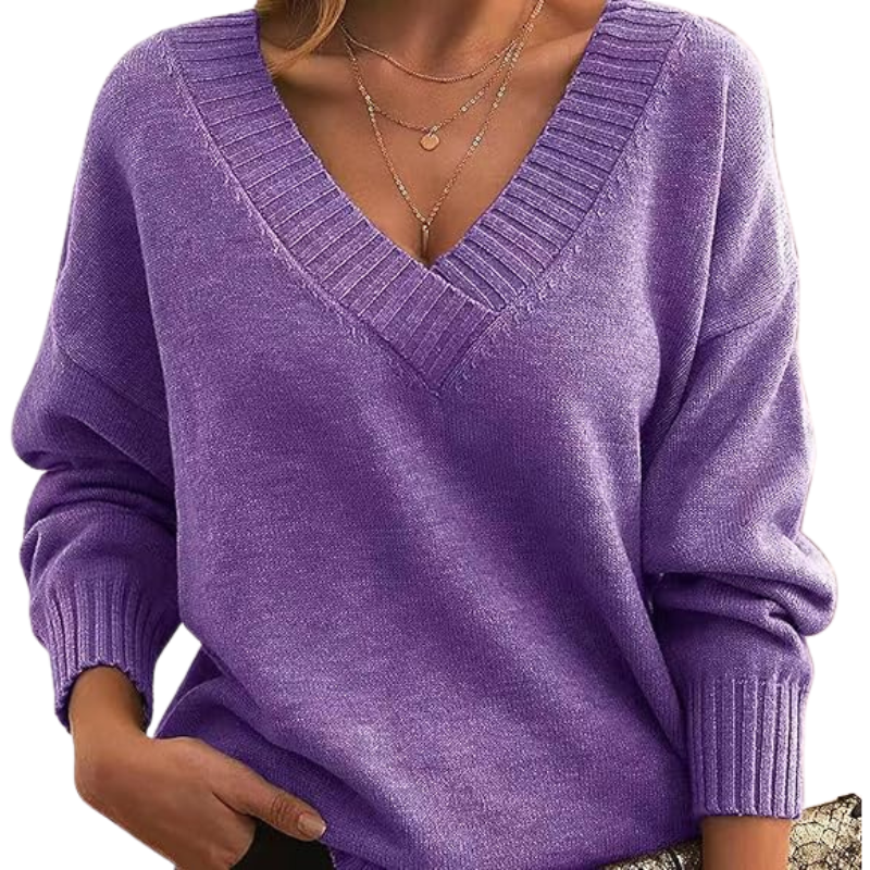 Jennifer - V-Neck Sweater