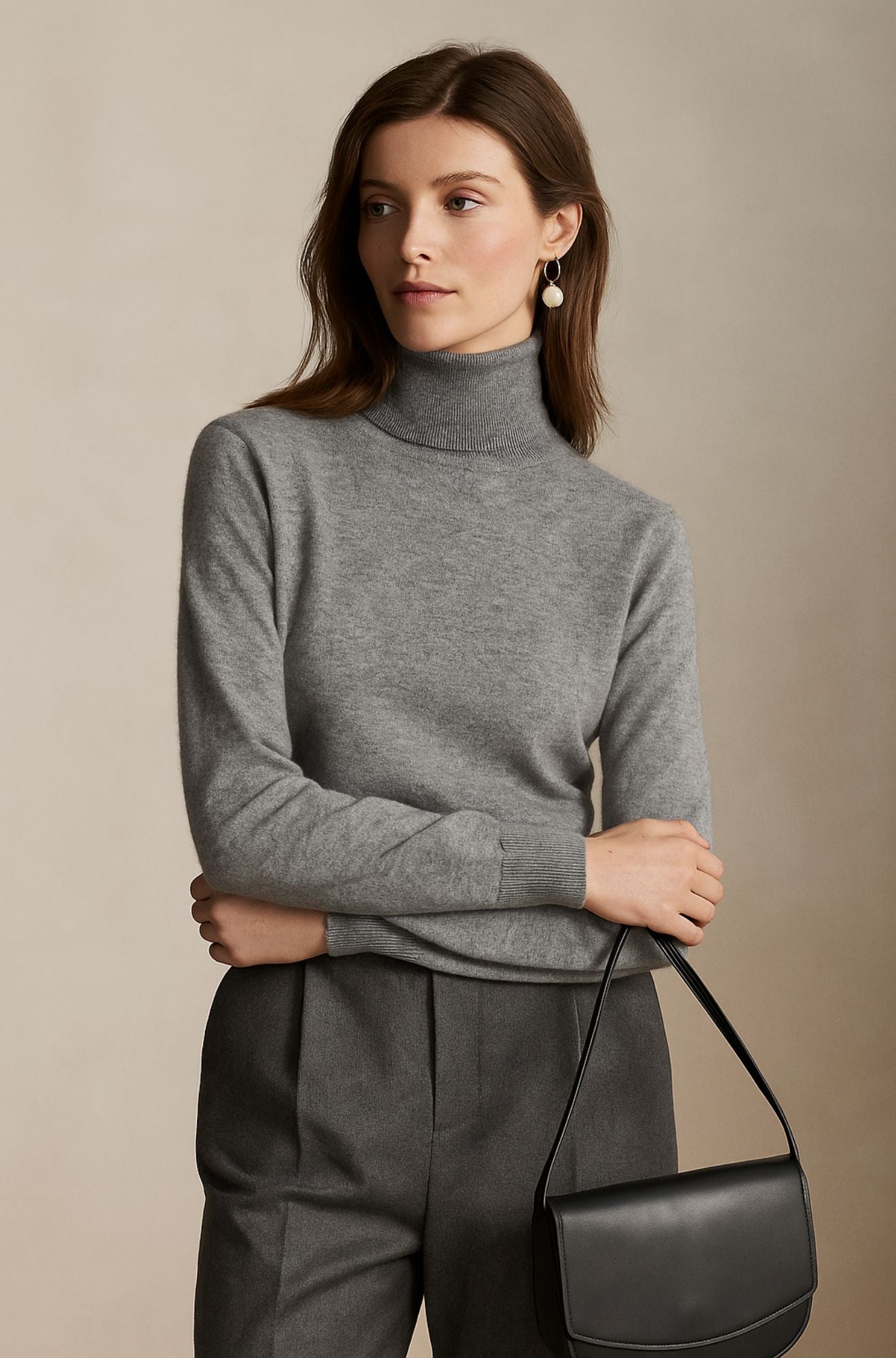 Amara| Cashmere Turtleneck Sweater