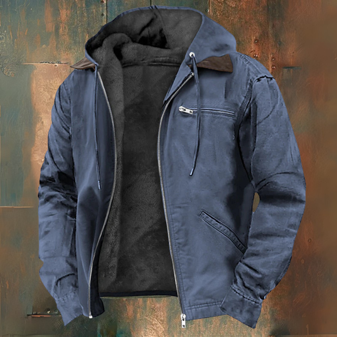 LUCAS™|HOODED ZIP JACKET
