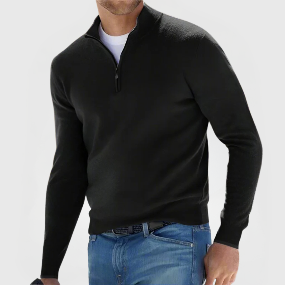 Renzino | Stylish Zip-Up Sweater