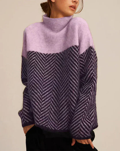 June | Cotton Turtleneck Sweater