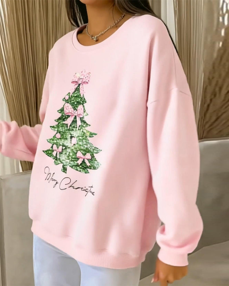 Holly | Christmas Print Sweatshirt