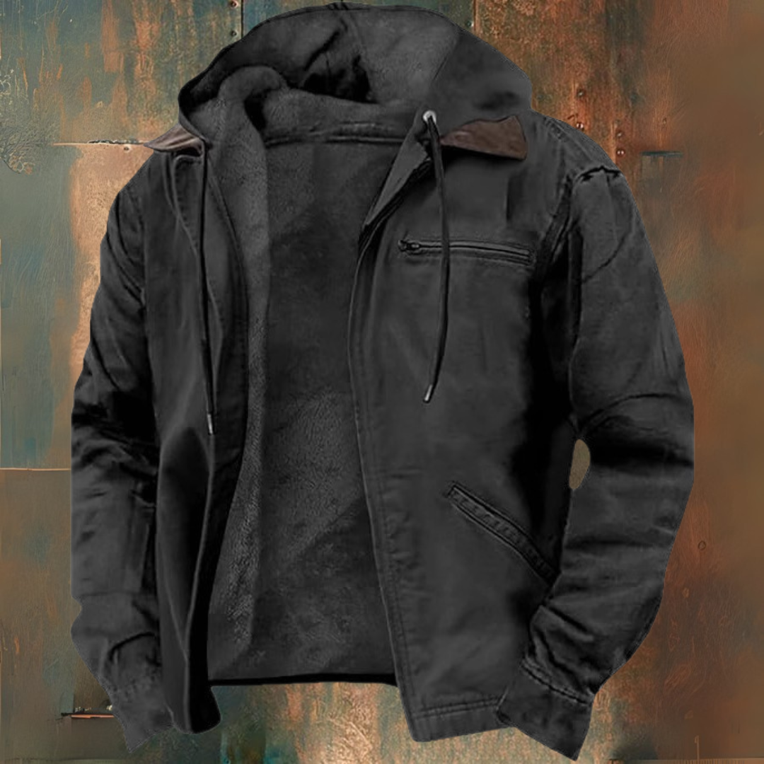 LUCAS™|HOODED ZIP JACKET