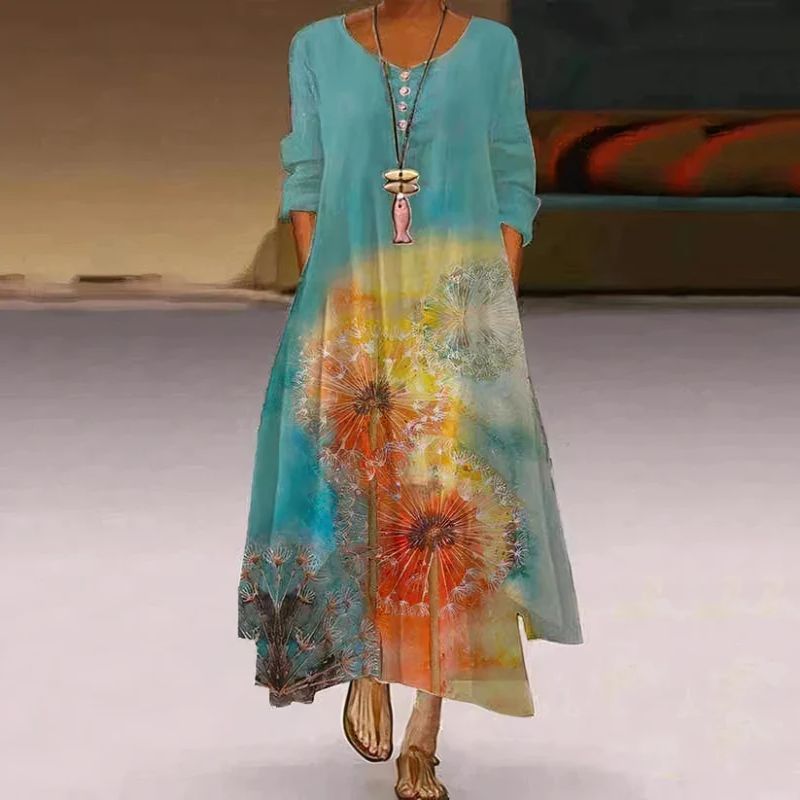 Jane - Layered Boho Maxi Dress