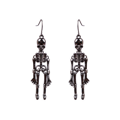 Skeleton Alloy Earrings