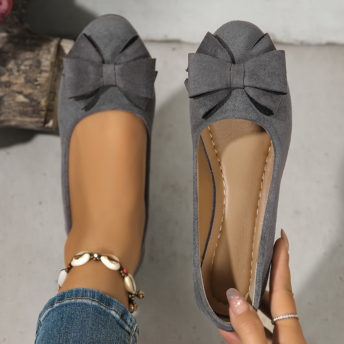 Lily - Comfort Ballerinas with Refined Support