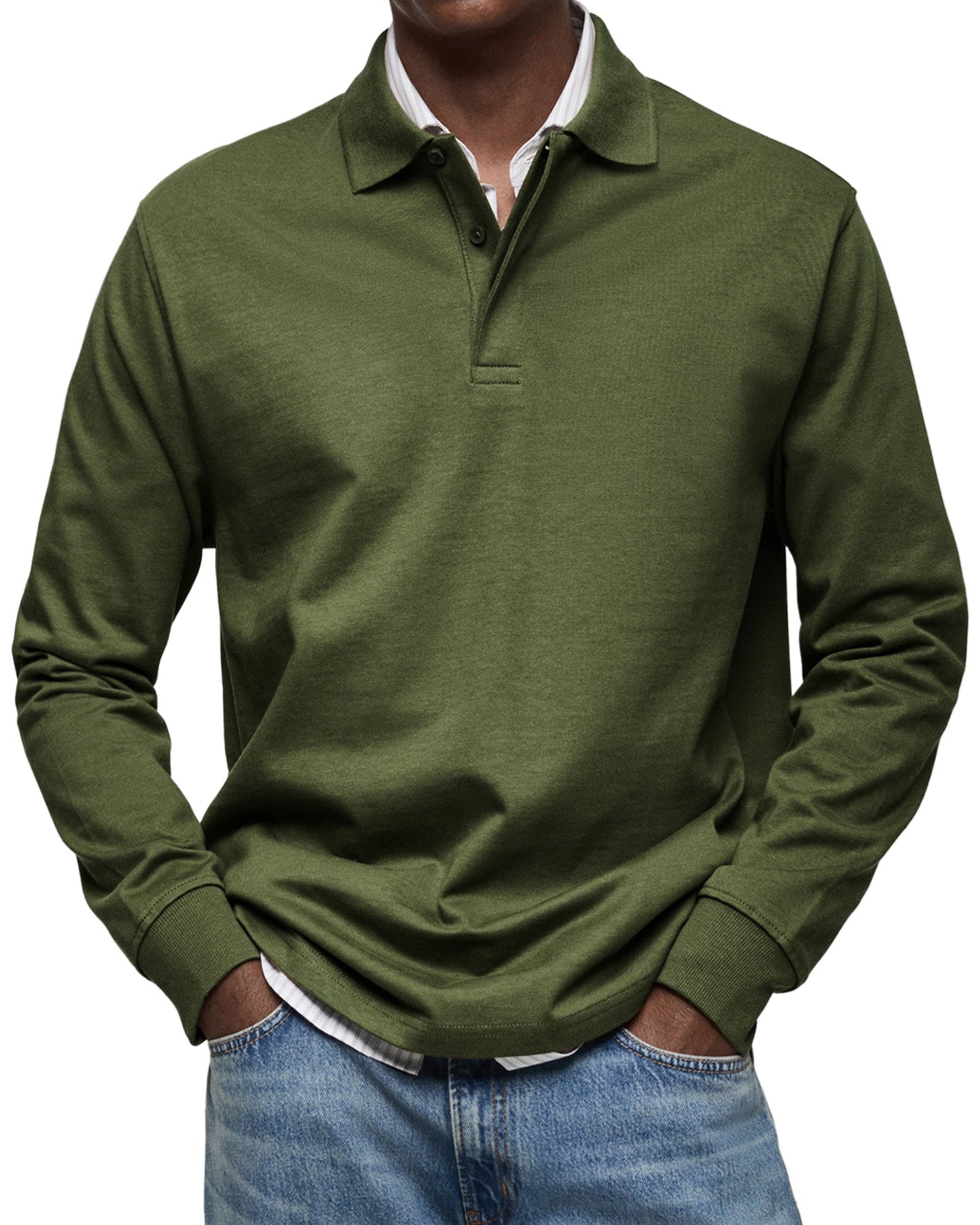 Richard™ | Casual Polo Shirt with Long Sleeves