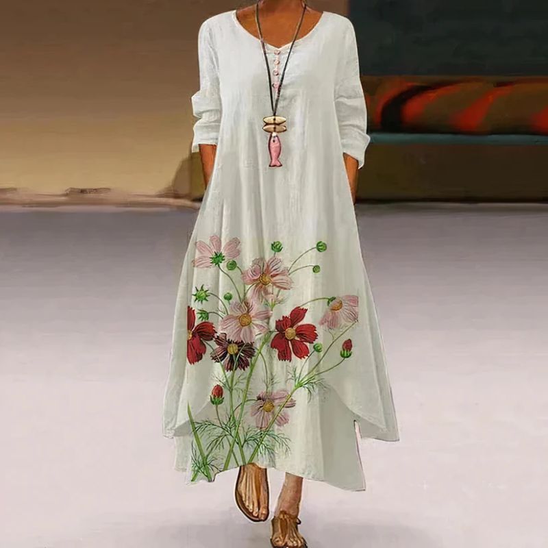 Jane - Layered Boho Maxi Dress