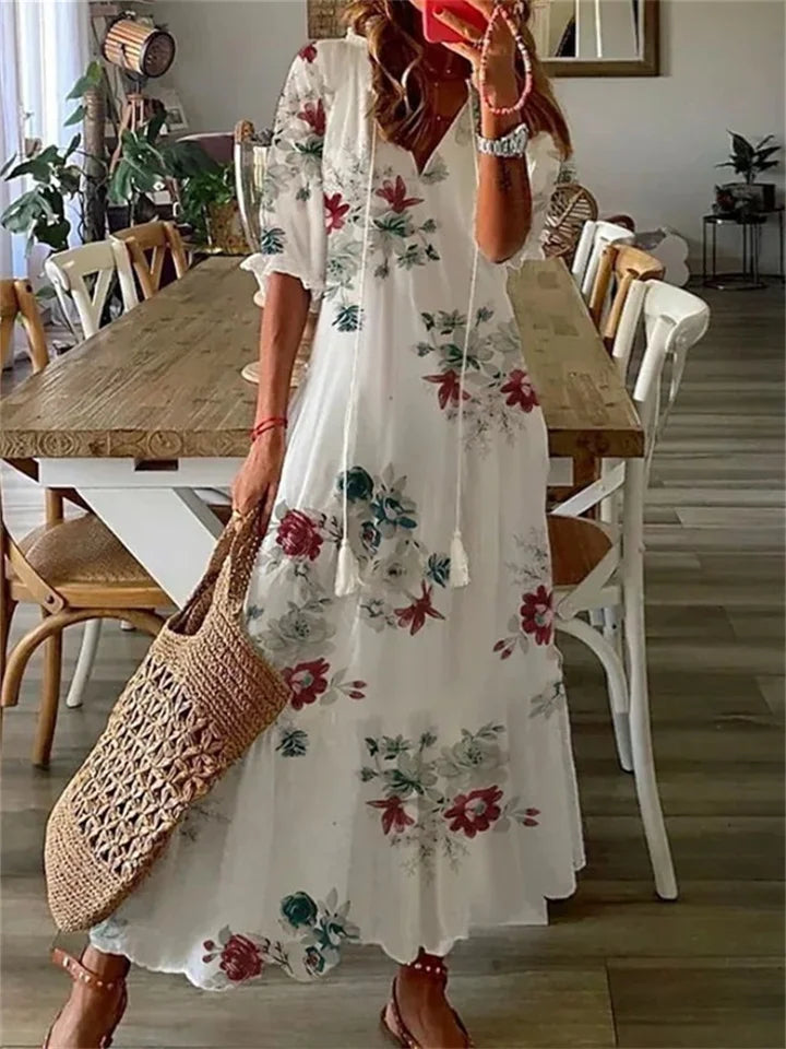 Riley - Floral Maxi Dress