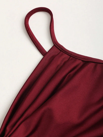 Anna - Draped Maxi Dress