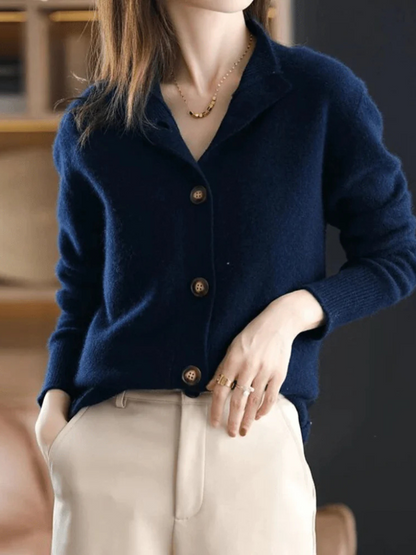 Olivia - Wool Cardigan