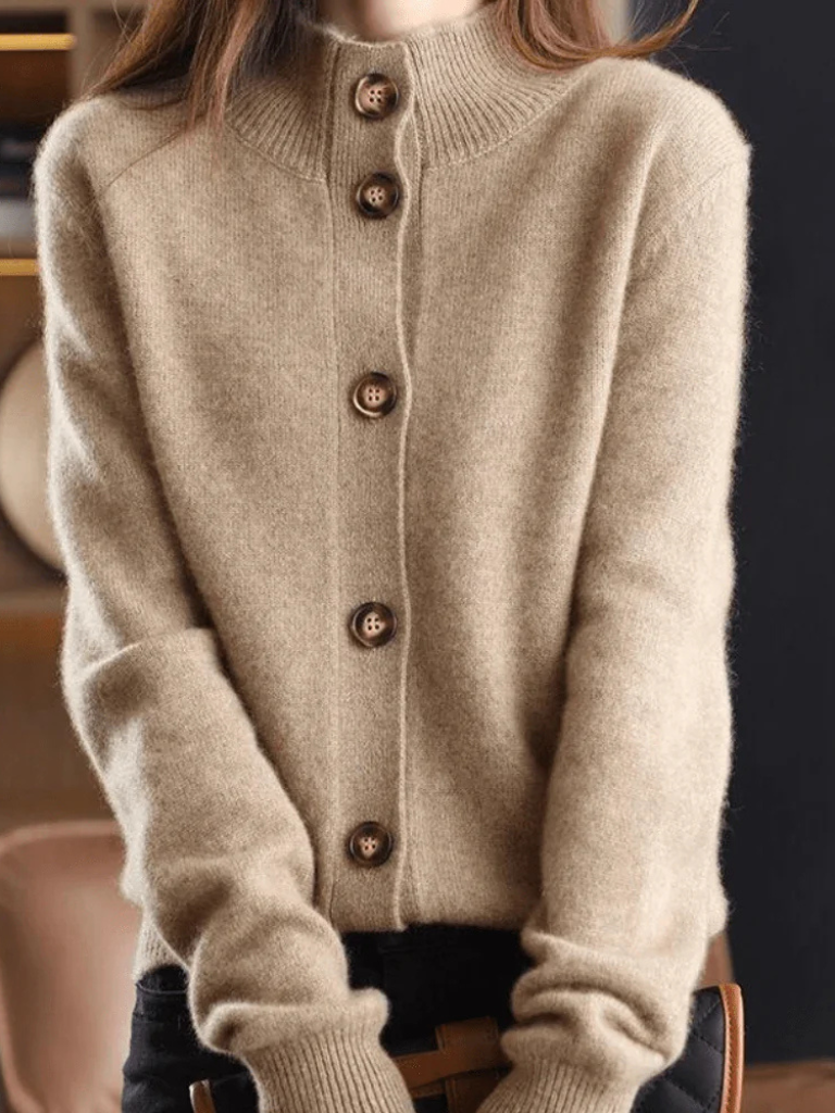 Olivia - Wool Cardigan