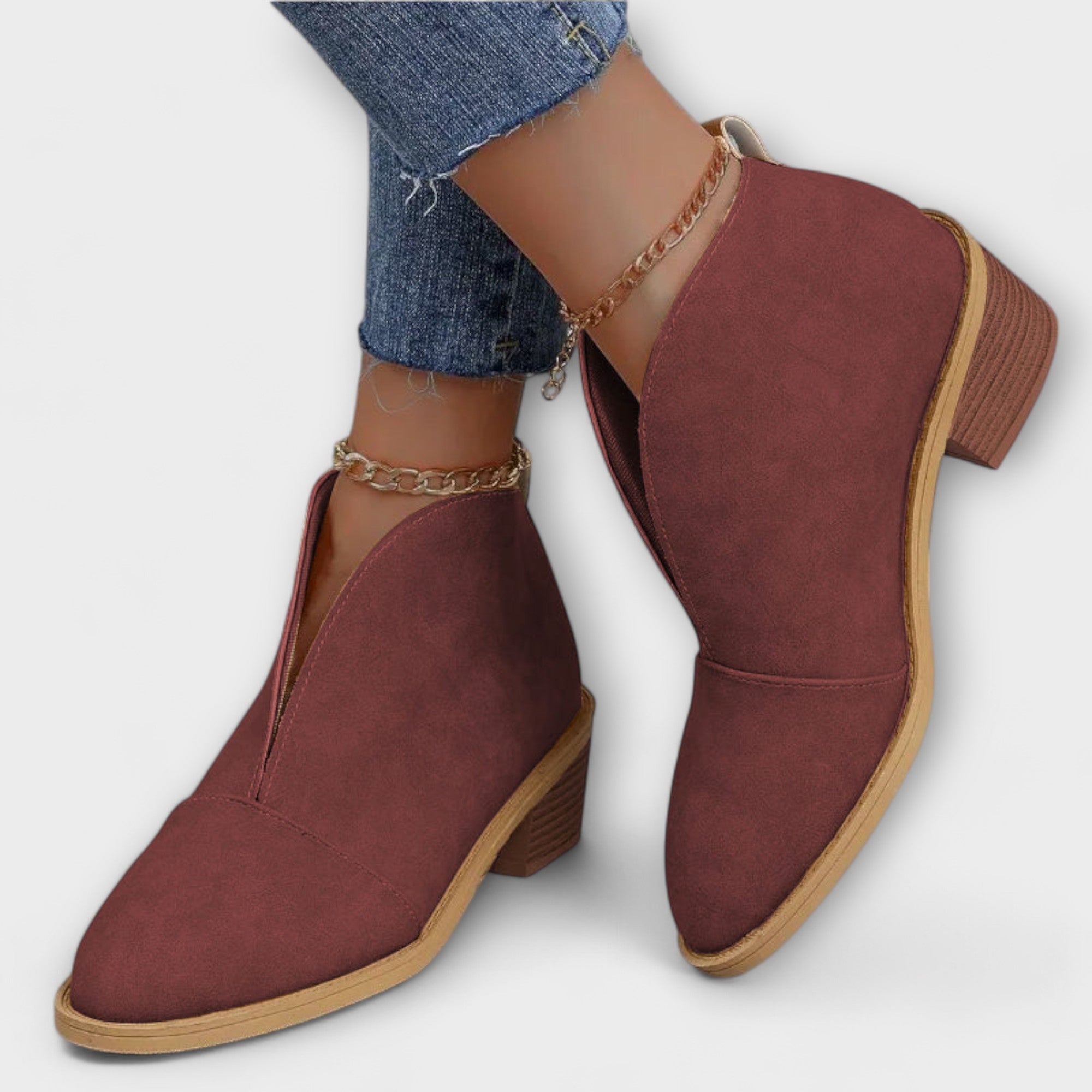 Zoe – Elegant Orthopedic Ankle Boots for Every Day