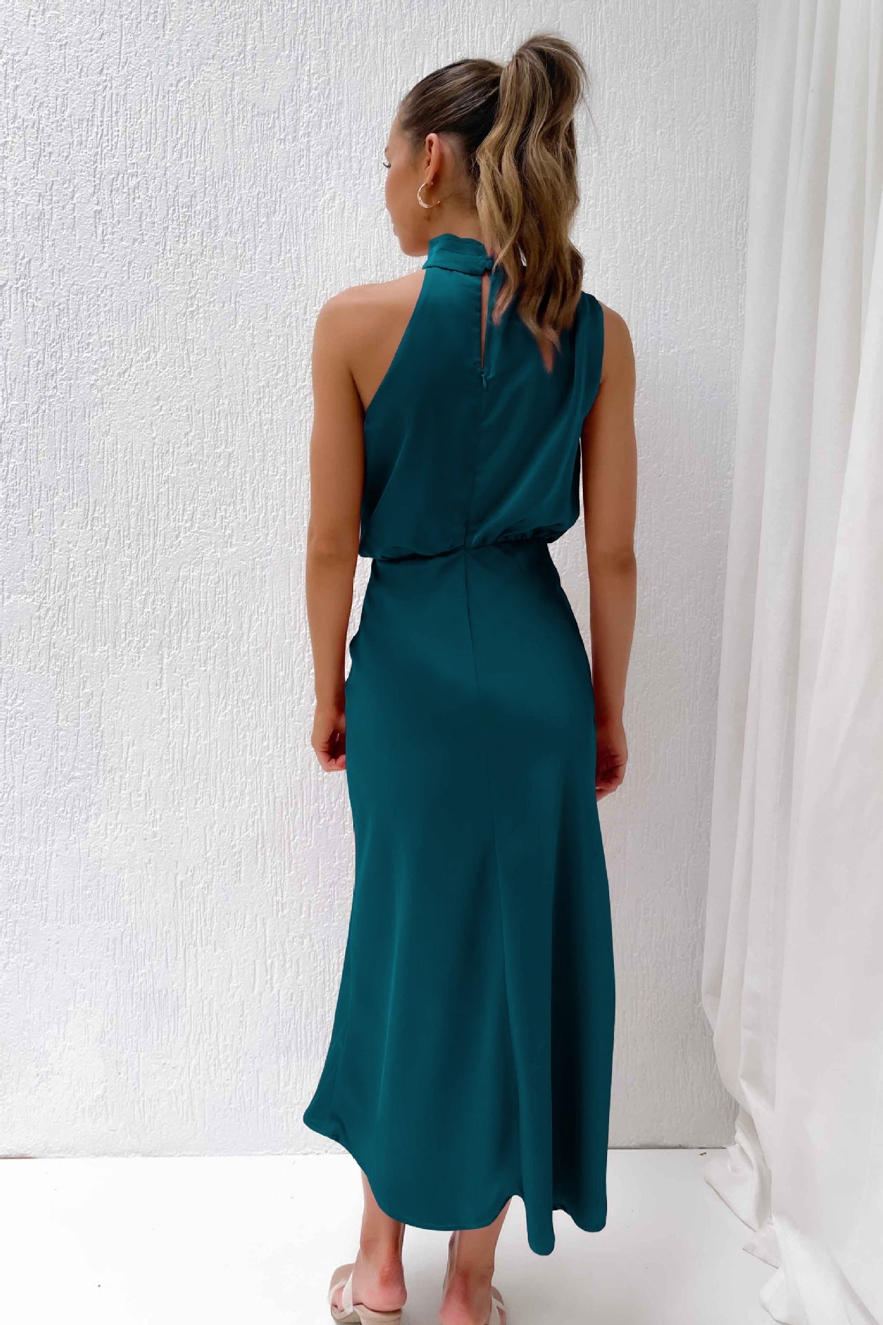Diane - Satin Maxi Dress
