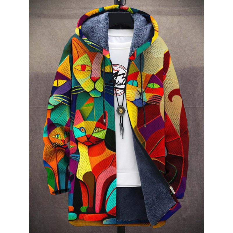 Elandra | Luxury Art-Inspired Zip-up