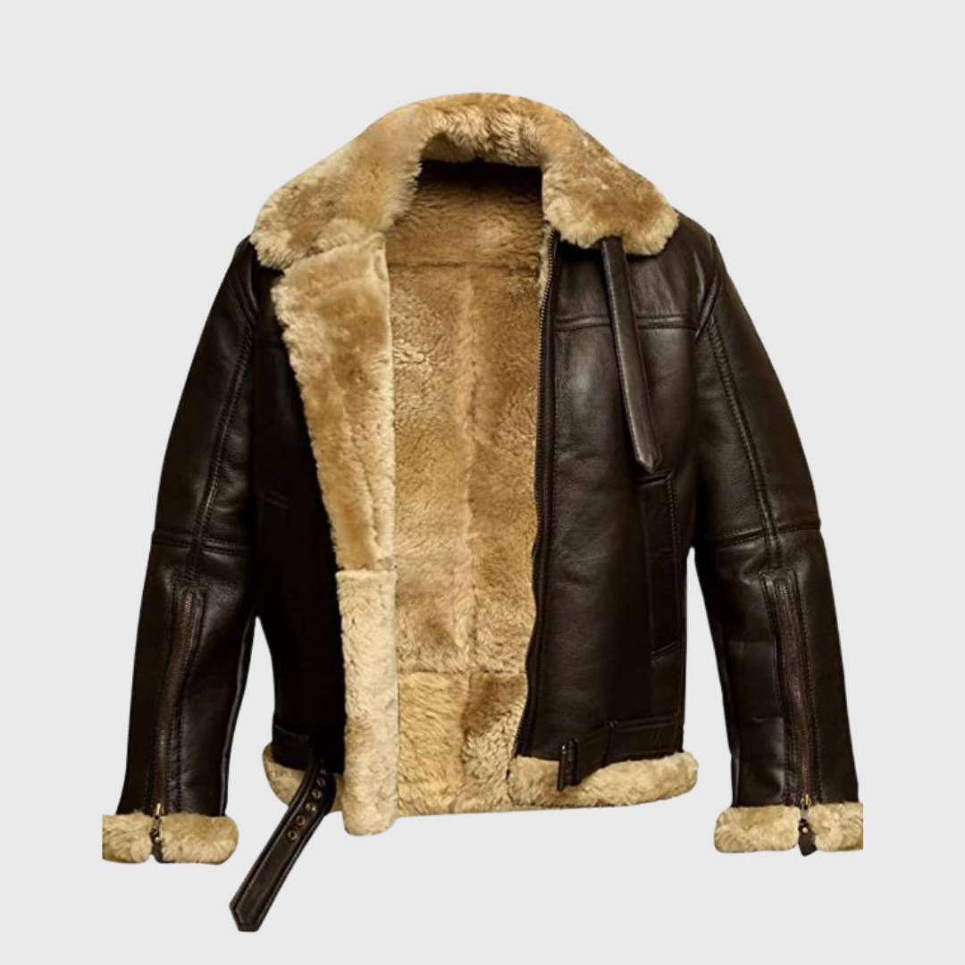 Rivaro™ | Leather Shearling Jacket