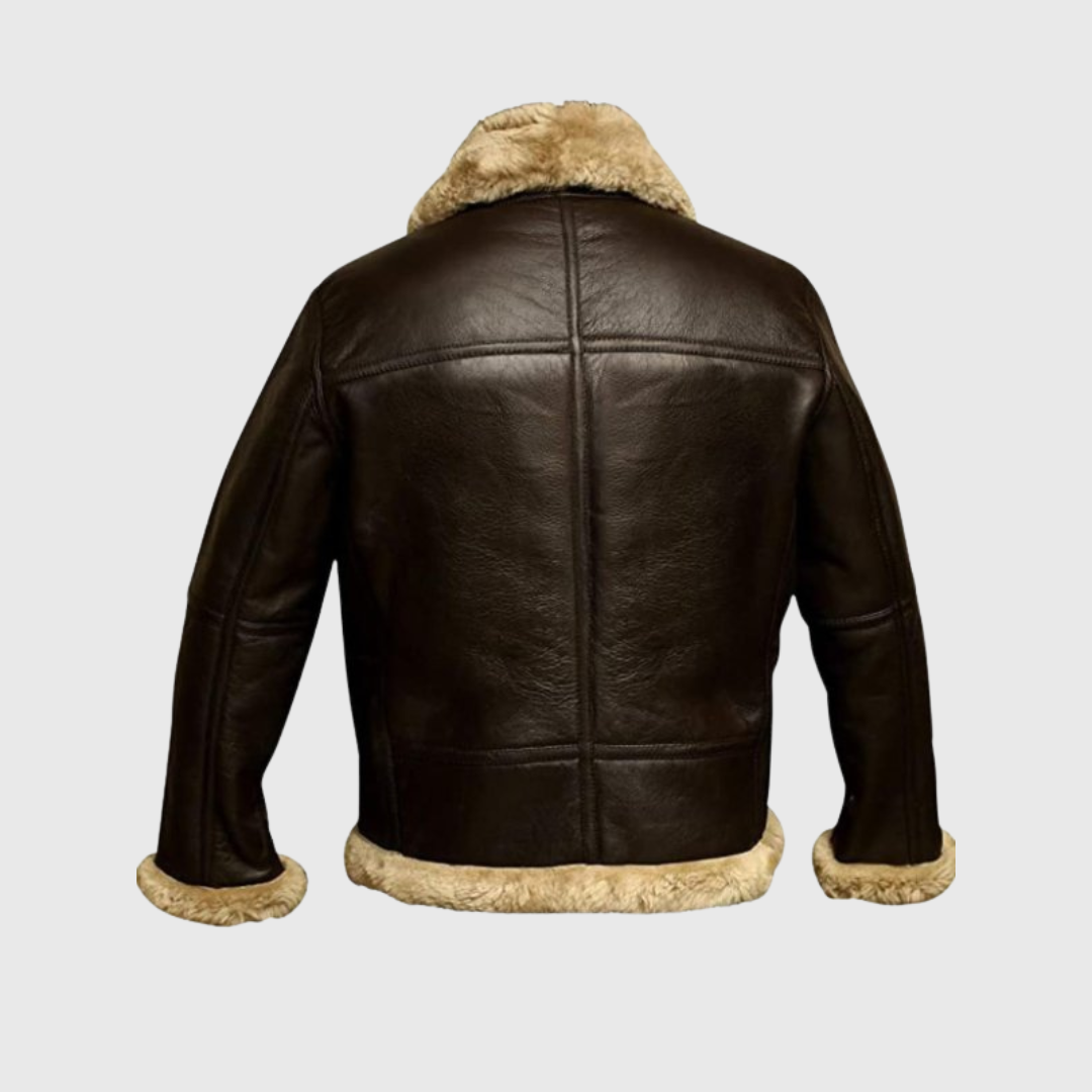 Rivaro™ | Leather Shearling Jacket