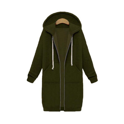 Bonnie - Longline Zip Hoodie