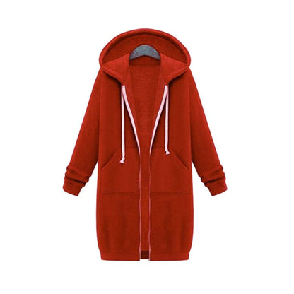 Bonnie - Longline Zip Hoodie
