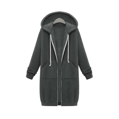 Bonnie - Longline Zip Hoodie