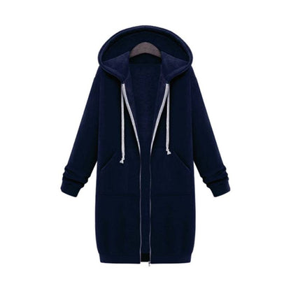 Bonnie - Longline Zip Hoodie