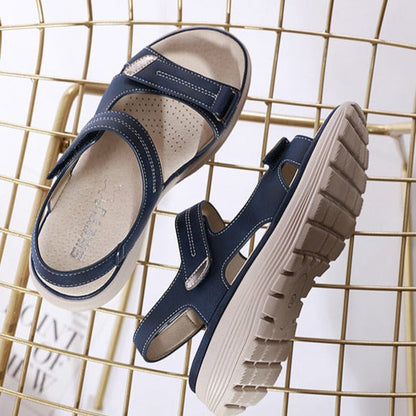 Zara - Platform Velcro Sandals