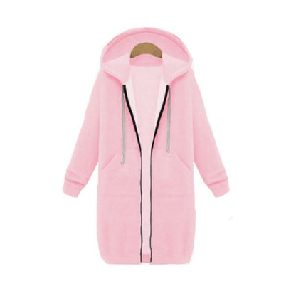 Bonnie - Longline Zip Hoodie