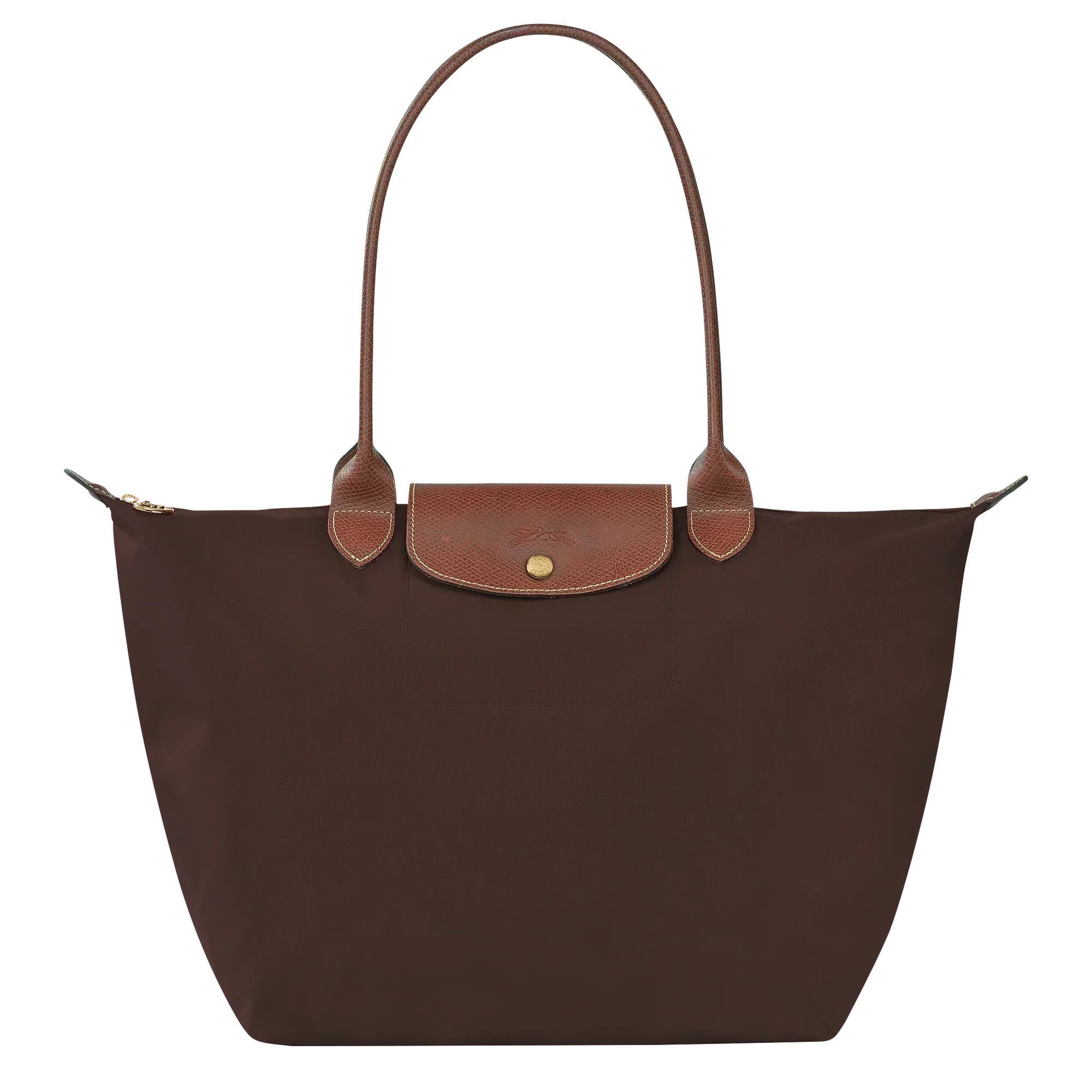 Longchamp - Large Le Pliage Tote, Ebony