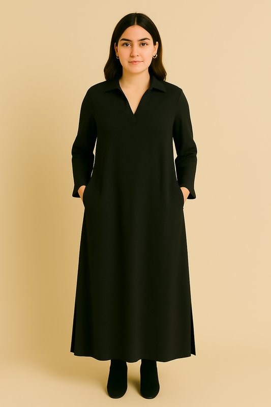 Norah | Women's Loose-fitting Long Dress with Split