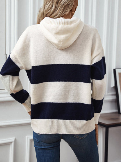 Lillian - Color-Block Hoodie