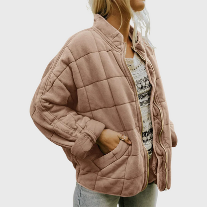Emily - Quilted Zip Jacket