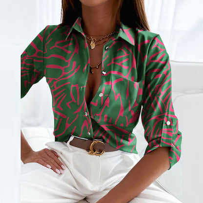 Elisa - Classic Collared Blouse