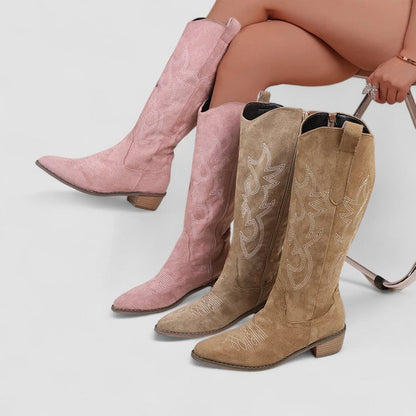 Clara™ - Orthopedic Western Boots