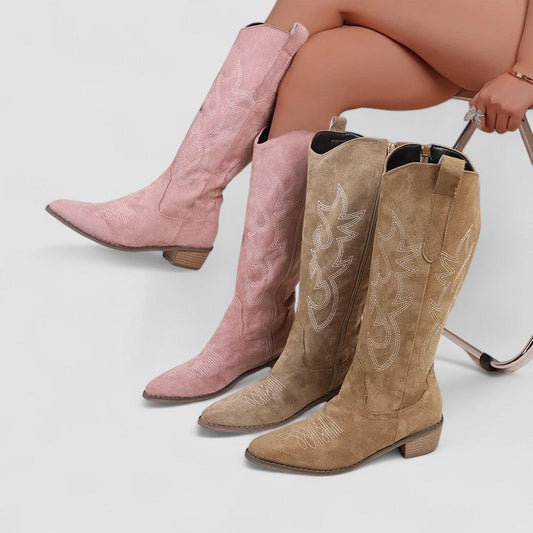 Clara™ - Orthopedic Western Boots