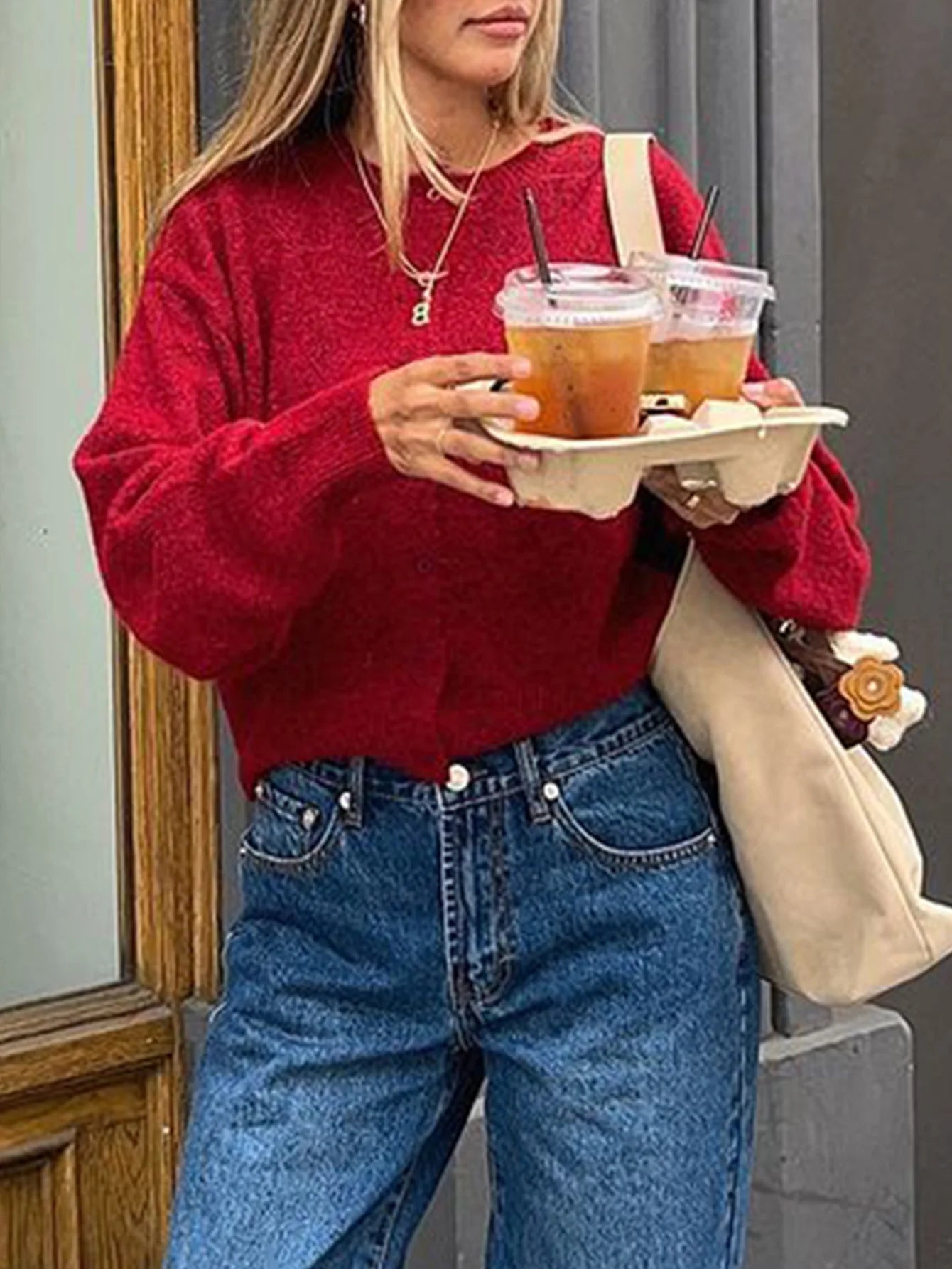 Cheryl - Knit Button Cardigan