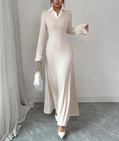 Margaret - Knit Maxi Dress