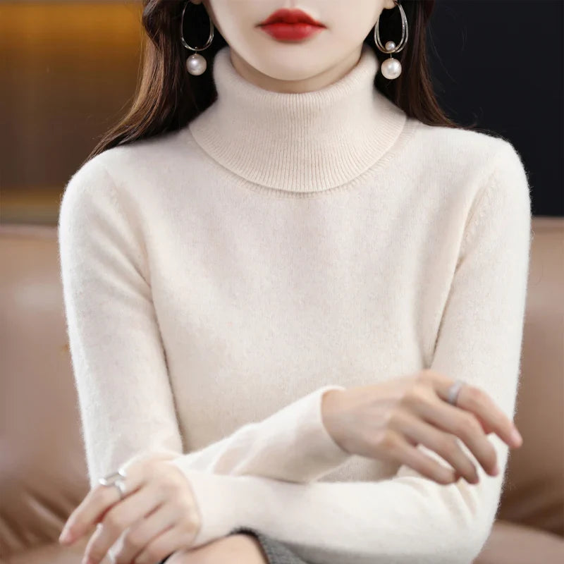 Amara | Cashmere Turtleneck Sweater