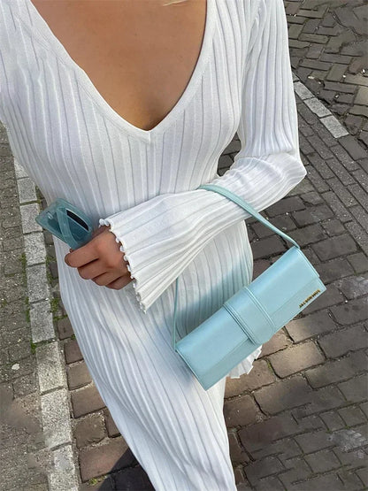 Luna - Knit Maxi Dress