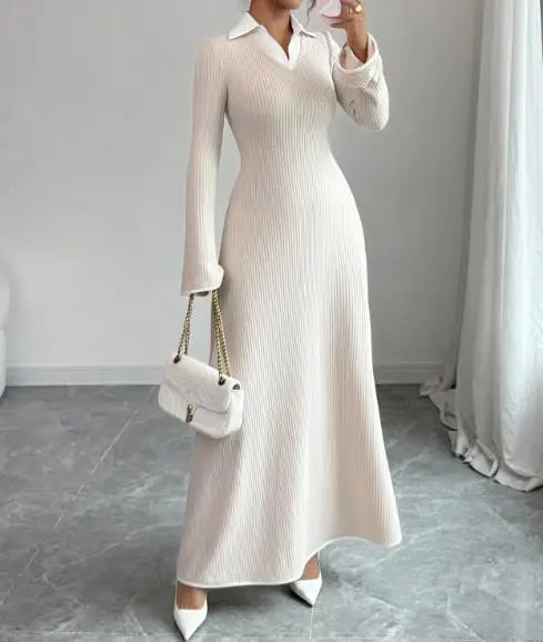 Margaret - Knit Maxi Dress
